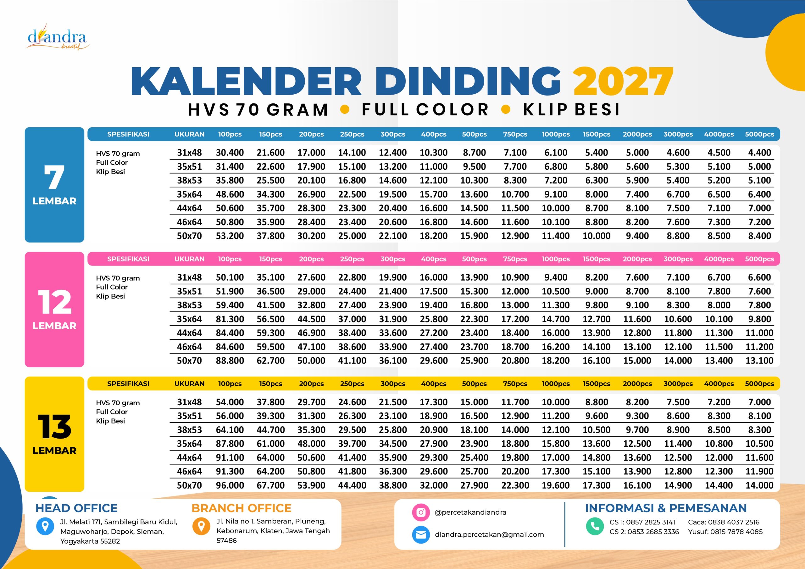 Cetak Kalender Dinding 2027_HVS70-Percetakan Diandra #3